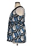 Lane Bryant Graphic Blue Sleeveless Top Size 14 - 16 Plus - photo 5