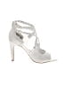 Fioni Metallic Silver Sandals Size 5 - photo 1
