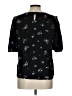 Elodie 100% Polyester Black 3/4 Sleeve Blouse Size L - photo 2