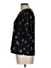 Elodie 100% Polyester Black 3/4 Sleeve Blouse Size L - photo 5