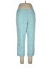 Talbots Polka Dots Blue Casual Pants Size 12 (petite) - photo 1