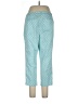 Talbots Polka Dots Blue Casual Pants Size 12 (petite) - photo 2