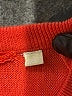 Knitted & Knotted 100% Cotton Red Pullover Sweater Size S - photo 9