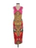 Ted Baker London Graphic Red Pink Cocktail Dress Size 2 (0) - photo 1