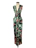 Unbranded Tropical Green Cocktail Dress Size S - photo 1