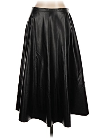 Akris Punto Faux Leather Skirt (view 1)