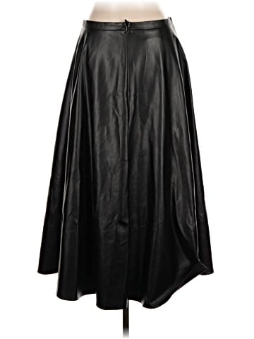 Akris Punto Faux Leather Skirt (view 2)