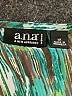 a.n.a. A New Approach 100% Polyester Teal Short Sleeve Blouse Size 1X - photo 7