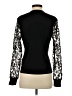 Greige Black Long Sleeve Top Size S - photo 2
