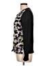 Kay Unger 100% Nylon Black Long Sleeve Top Size L - photo 5