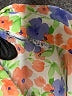 Unbranded 100% Polyester Floral Yellow 3/4 Sleeve Blouse Size XL (estimated) - photo 7