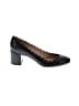 Chloé Black Leather Lauren Heels Size EU 37 - photo 1