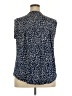 Papermoon Blue Sleeveless Blouse Size 2X (estimated) - photo 2