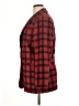 Sam Edelman Plaid Red Blazer Size 14 - photo 5