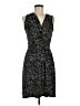Kaileigh Polka Dots Black Cocktail Dress Size M - photo 1