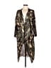 Lularoe 100% Polyester Green Kimono Size L - photo 1