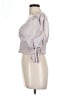 Topshop 100% Polyester Silver Tank Top Size 10 - photo 5