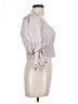 Topshop 100% Polyester Silver Tank Top Size 10 - photo 4