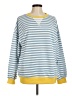 Unbranded Stripes Blue Pullover Sweater Size M - photo 1