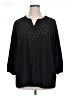 Passport Black 3/4 Sleeve Blouse Size 1X - photo 1