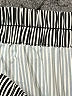 Unbranded 100% Polyester Stripes Gray Black Casual Skirt Size M - photo 4