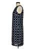 SLNY 100% Polyester Tweed Blue Casual Dress Size 6 - photo 5