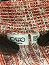 Cato 100% Rayon Paisley Red Shorts Size 18 - photo 3