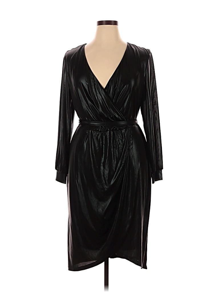 Pre-owned Eloquii Cocktail Dress In Black