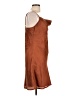 Hollister 100% Polyester Solid Brown Cocktail Dress Size L - photo 4
