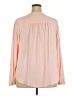 Torrid Pink Long Sleeve Blouse Size 2X Plus (2) - photo 2