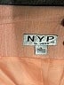 NYP Suits 100% Polyester Orange Blazer Size 14 - photo 6