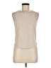 Hem & Thread Ivory Sleeveless Top Size M - photo 1