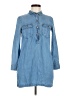 Mango 100% Viscose Blue Casual Dress Size M - photo 1