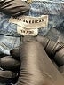 Good American 100% Cotton Stars Blue Jeans Size 14 - photo 8