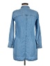 Mango 100% Viscose Blue Casual Dress Size M - photo 2