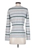Fate Stripes Silver Pullover Sweater Size S - photo 2