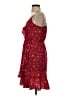 Dex 100% Polyester Paisley Red Casual Dress Size S - photo 5