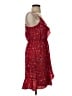 Dex 100% Polyester Paisley Red Casual Dress Size S - photo 4