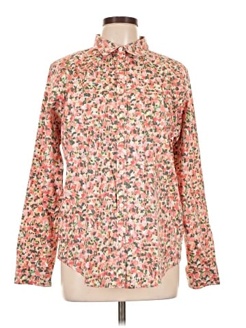 L.L.Bean Long Sleeve Button-Down Shirt (view 1)
