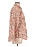 L.L.Bean 100% Cotton Floral Pink Long Sleeve Button-Down Shirt Size L - photo 4