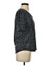Adrianna Papell Polka Dots Black Short Sleeve Blouse Size XS - photo 4