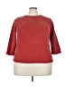 Alexandra Bartlett 100% Cotton Red Cardigan Size 3X - photo 1