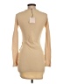 Superdown Solid Tan Casual Dress Size S - photo 2