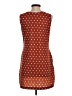 Anrabess Polka Dots Brown Casual Dress Size S - photo 2