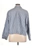 Old Navy 100% Cotton Stripes Blue Long Sleeve Button-Down Shirt Size XXL - photo 2