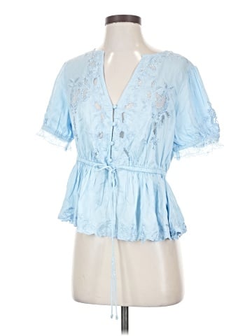 Anthropologie Short Sleeve Blouse (view 1)