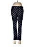 Banana Republic Polka Dots Blue Casual Pants Size 8 Petite - photo 1