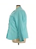 Lane Bryant Teal 3/4 Sleeve Blouse Size 22 - 24 Plus - photo 5