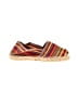 2 Espadrilles Stripes Brown Flats Size EU 37 - photo 1