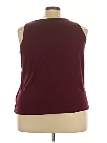 Isaac Mizrahi LIVE! Sleeveless T-Shirt (view 2)